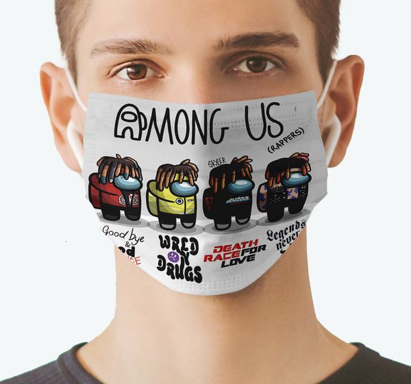 

water washable cartoon printed mask spunlaced non woven ear type three layer melt blown