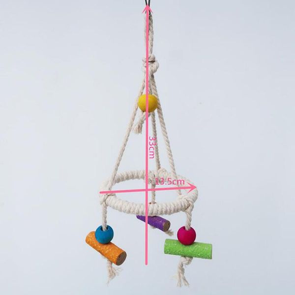 

other bird supplies swing toys parakeet perches hanging cage toy for conures parrots parakeets cockatiels macaws finches