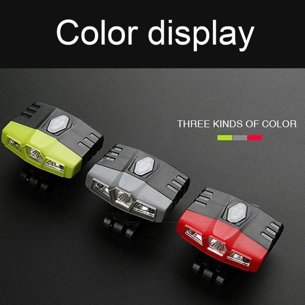 

bike lights cap hat light 3-led headlamp rotatable ball visor hands-for hunting camping fishing xr-