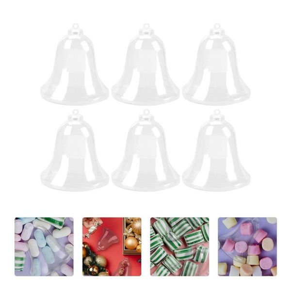 

gift wrap 6pcs transparent candy boxes portable packing (transparent)