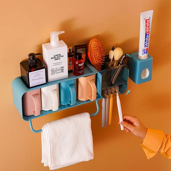 

toothbrush holders bathroom organizer holder wall stickers dispenser badezimmer products db60th