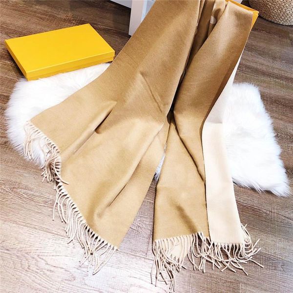 

2021 men women scarfs with colorful pattern autumn spring winter warm scarves wraps four colors options wool quality, Blue;gray