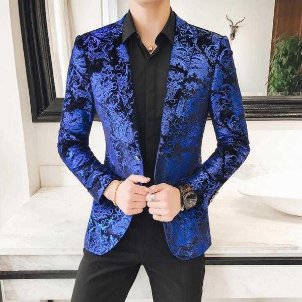 

men's suits & blazers nieuwe mannen trouwpak mannelijke slim fit pakken voor zakelijke formele party blue jassen hairstylist bar, White;black