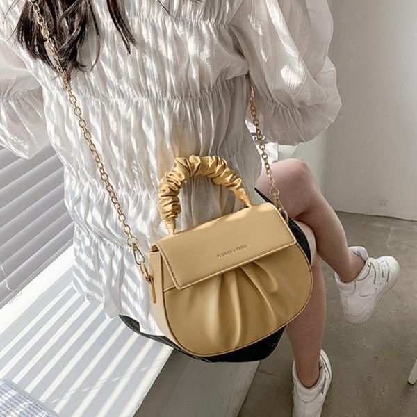 

folds shoulder crossbody bag women travel messenger bags female handbags luxury designer sac a main femme purse cross body