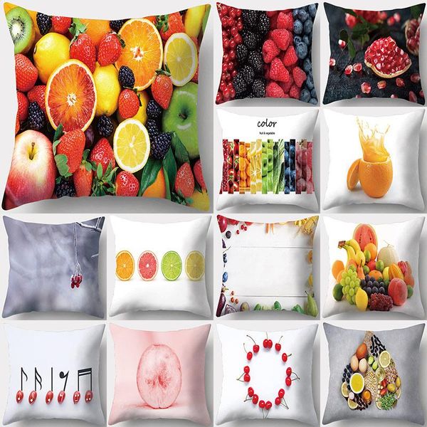 

cushion/decorative pillow throw covers fruit pattern home sofa cushion decor decorative pillows case on the