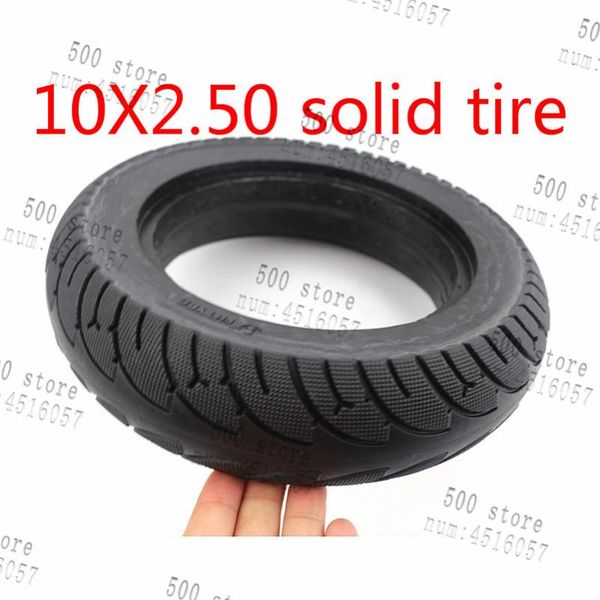 

motorcycle wheels & tires 10 inch electric scooter 10x2.50 solid tubeless for balancing self smart balance