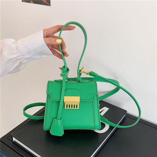 

evening bag 2021 single shoulder fashion simple messenger solid color trend handbag women's