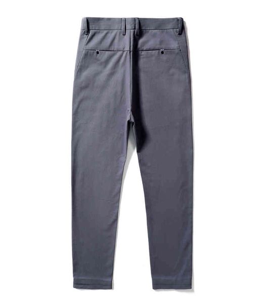 

cotton 2021 spring fashion classic pocket of solid pants, Black