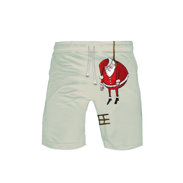 

merry christmas board shorts trunks 2021 summer quick dry beach casual teenager hip hop short pants wear men's, White;black