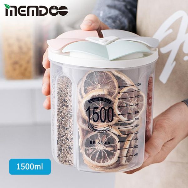 

storage bottles & jars memdoo boxes kitchen jar transparent box sealed