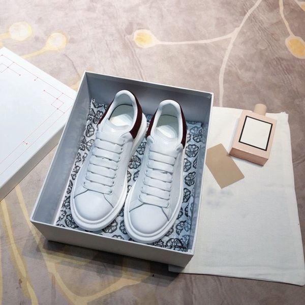 

2021 classic mens casual shoe luxury designer womens sneakers platforms print pattern couple shoes fashion personality wild sneakers 34-45, Black