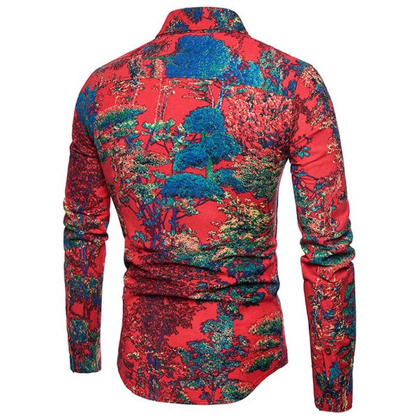 

Men's Tracksuits Arrival Set Shirt and Pants Full Length Casual Suit Fashion Floral 3d Printed Plus Size Males Wear  to 5XL GOSR, Gray
