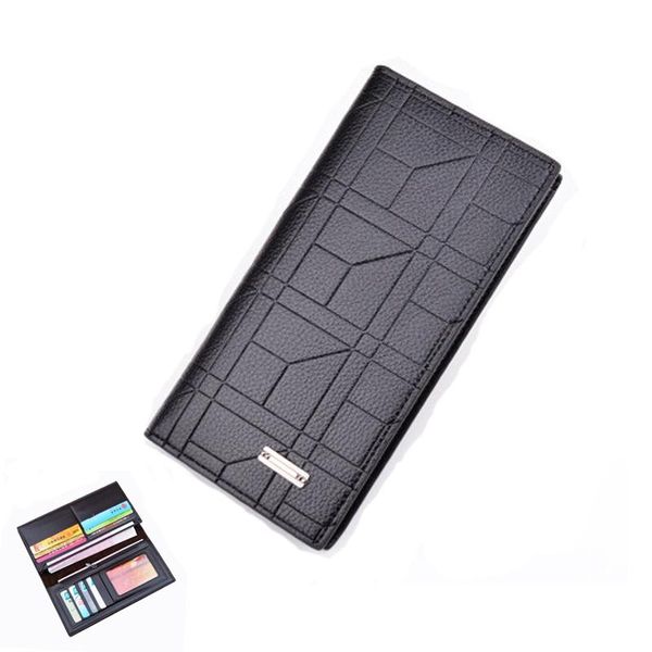 

wallets men wallet long purse fashion leisure exposure students wai card package big capacity zipper, Red;black
