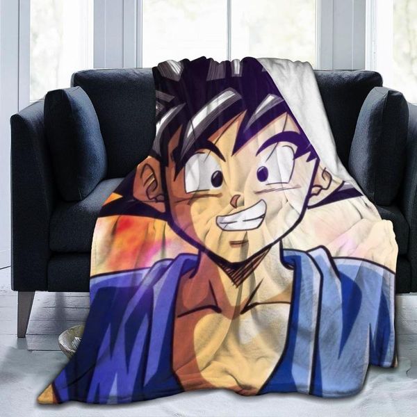 

blankets cartoon anime blanket puzzle bedding flannel children and bedroom decoration
