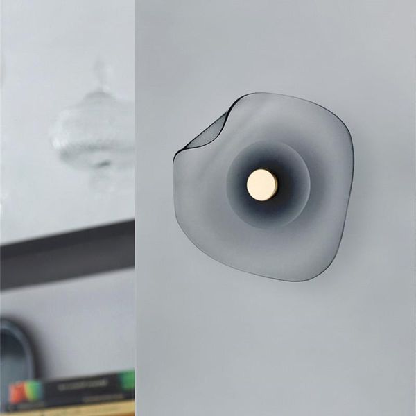 

wall lamp nordic glass creative led modern e27 living room bedroom corridor study designer decor light