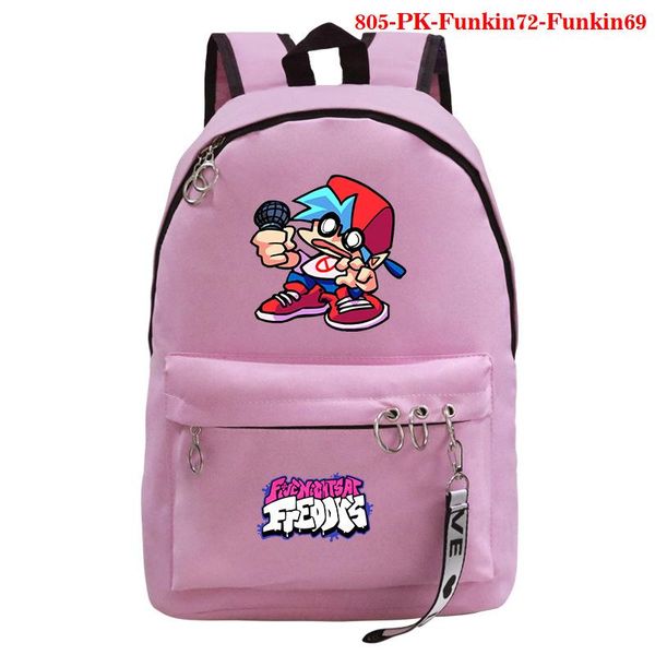 

backpack boys girls friday night funkin children school bags students back to bookbag cartoon backpacks travel knapsack