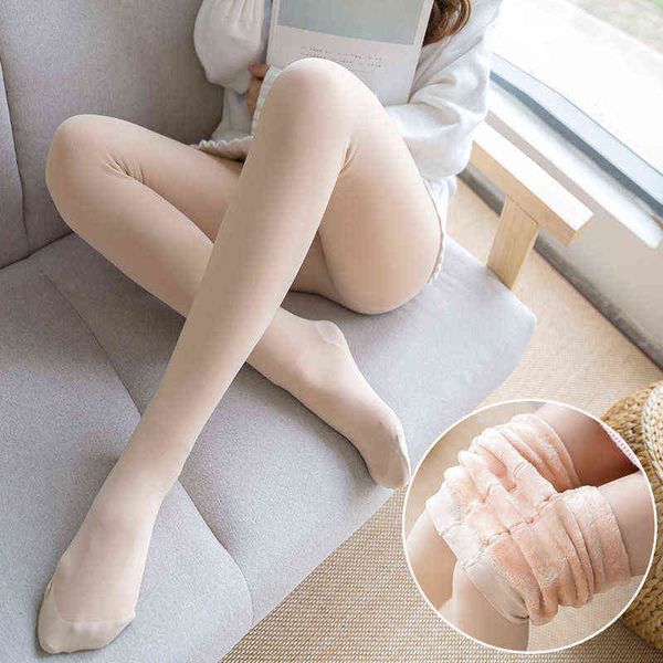 

socks bare leg pantyhose for women in autumn and winter, Red;black