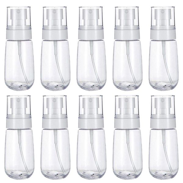 

storage bottles & jars 60ml spray bottle fine mist disinfection liquid empty portable refillable hydrating atomizer