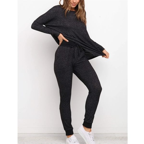 

women's shorts european and american autumn winter fashion wear round collar long sleeve shirt black cotton loose sports 6wdk, White;black