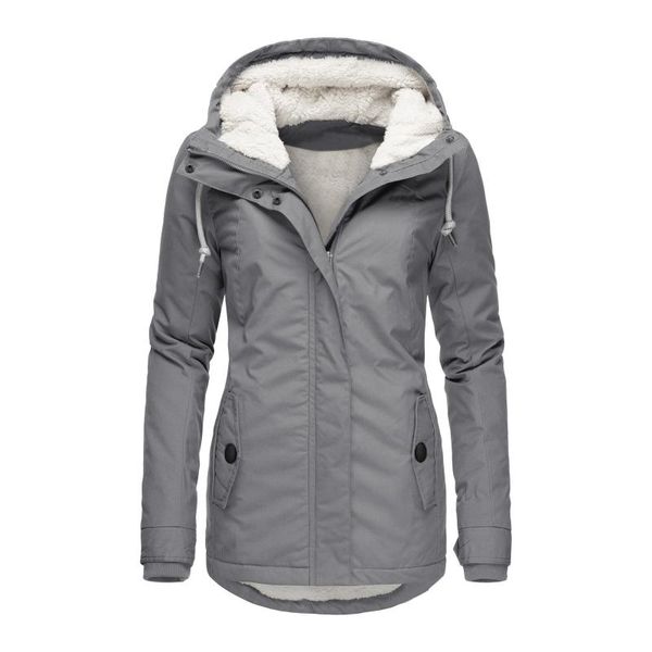

women's jackets women coat winter thickend warm for ladies waterproof hooded fleece lined cotton mujer chaqueta 2021 #t1g, Black;brown