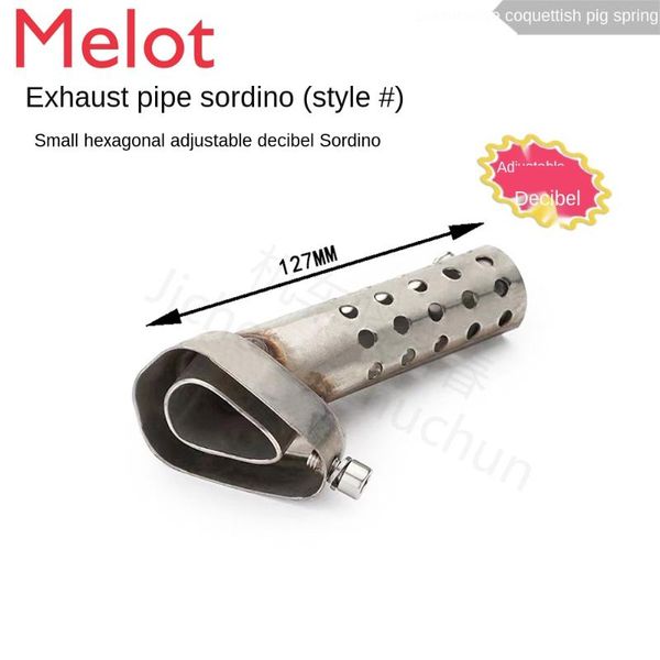 

seat cushions 51mm caliber muffler motorcycle 60mm exhaust pipe plug back pressure mute catalyst ternary