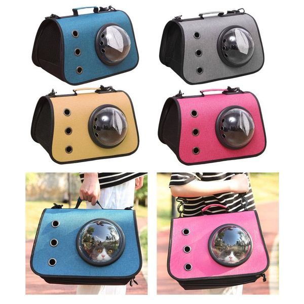 

cat carriers,crates & houses carrier portable small animal breathable pet bag for travel outdoor use hiking
