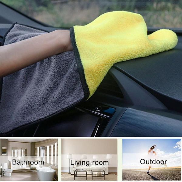 

towel 1pc extra soft car wash microfiber cleaning drying cloth care detailing washtowel never scrat
