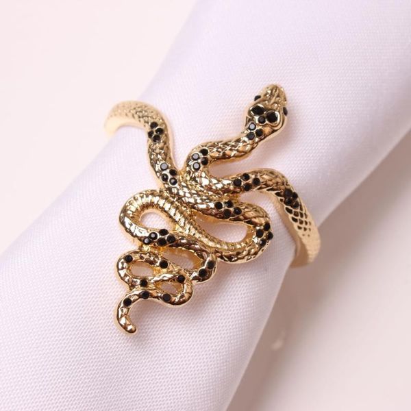 

6/pcs cobra napkin ring snake animal spot of charge rings