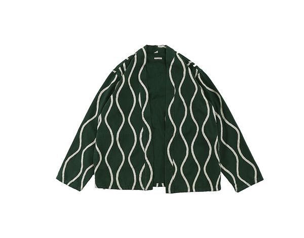 

arrivals 2021 kapital ripple solid color open stitch casual hip-hop high street men women couples jacket, Black;brown