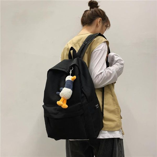 

tamara backpack women's korean version of the trendy couple fashion simple large capacity versatile travel bag school bags