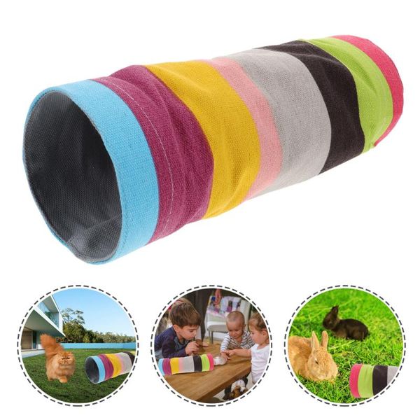 

cat toys small guinea hamster tube chinchillas tunnel cage house