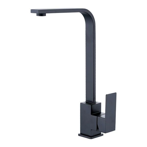 

bathroom sink faucets kitchen faucet fine copper and cold rotatable black paint seven-character square