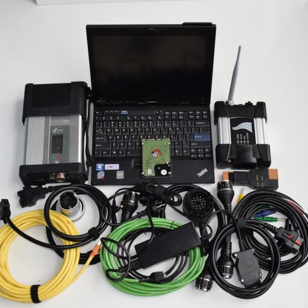 

mb star c5 wifi icom next for bmw 2in1 diagnostic programmer scanner sprinter software hdd 1tb used x200t lapcomputer
