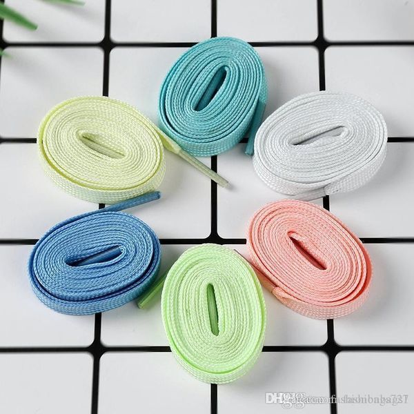 

2021 luminous shoelace men women shoe laces glow in the dark fluorescent shoeslace for all sneakers fit strap sport canvas shoes, White;pink