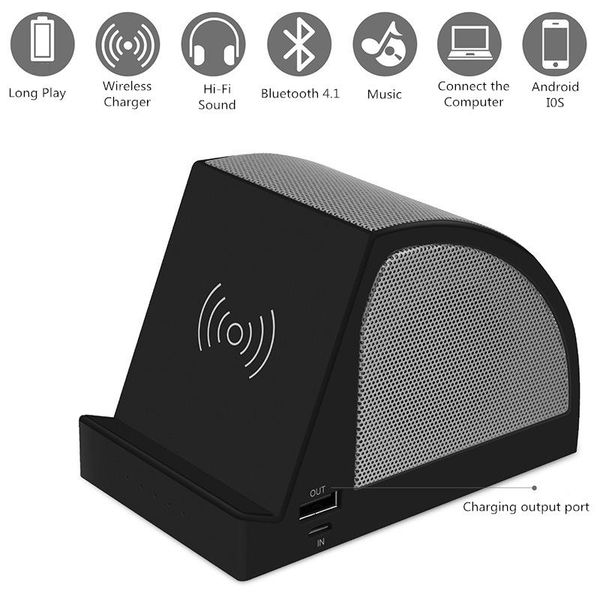 

portable speaker wireless bluetooth sound box multifunctional mobile phone holder mini subwoofer for pc music center speakers