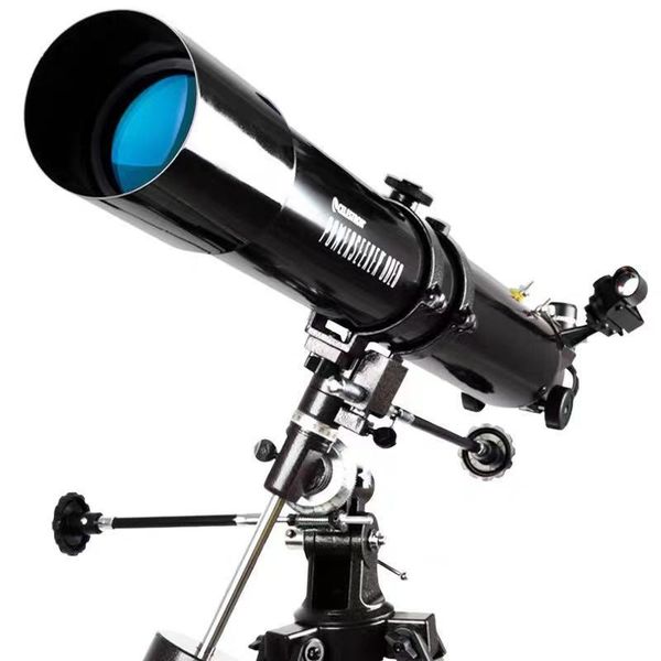 

telescope & binoculars celestron 80eq professional refractor astronomical for space star moon planet large objective eq2 german equatorial
