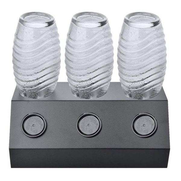 

kitchen storage & organization sodastream bottle holder stainless steel drainer dishwasher accessories with silicone pad and brush in stock