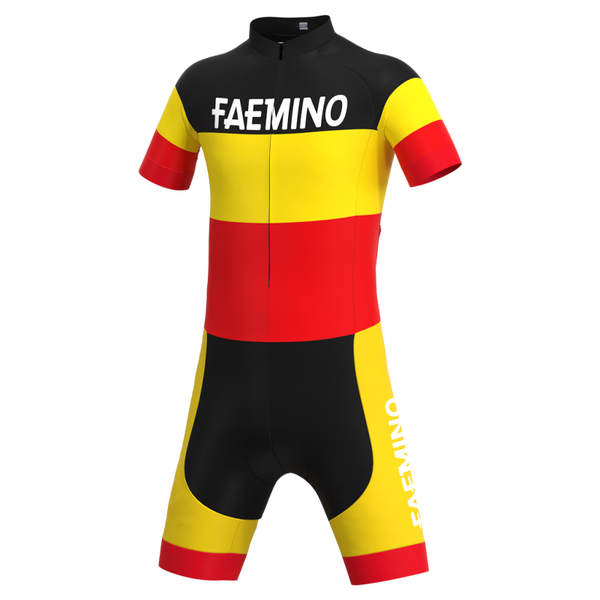

competition italy faemino team retro man cycling jumpsuit jersey triathlon mtb bike siamese hombre racing sets, Black;blue