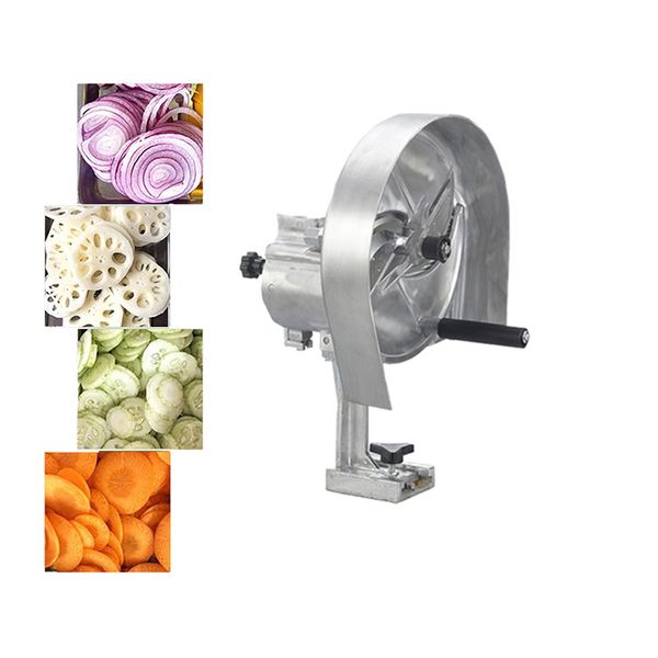 Manuelle Aufschnittmaschinen, Edelstahlklinge, Gemüse, Obst, Schneiden von Scheiben, Multifunktions-Küchengerät für den gewerblichen Haushalt