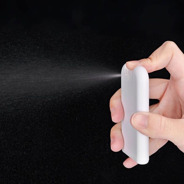

storage bottles & jars 20ml card shape perfume sprayer refillable empty bottle flat type fine mist atomizer portable liquid container