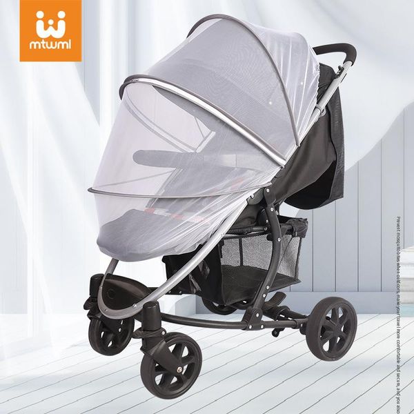 

stroller parts & accessories universal baby mosquito net summer mesh insect protection for kid pushchair anti-bug netting infant pr