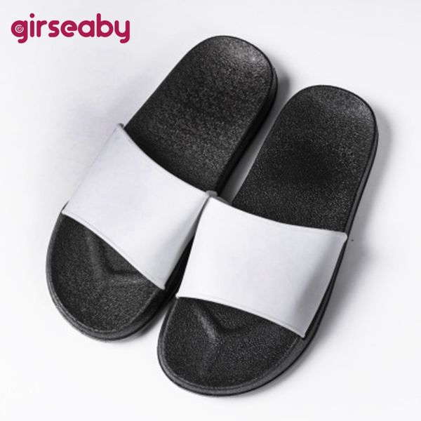 

ladies new 2021 slippers couple open toe flat simple soft platform non-slip comfortable flip flops bath, Black