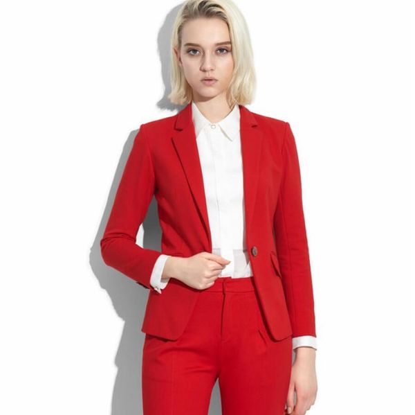 

women suit fashion temperament noble quality two-piece white-collar clothing jacket + pants woman women's two piece