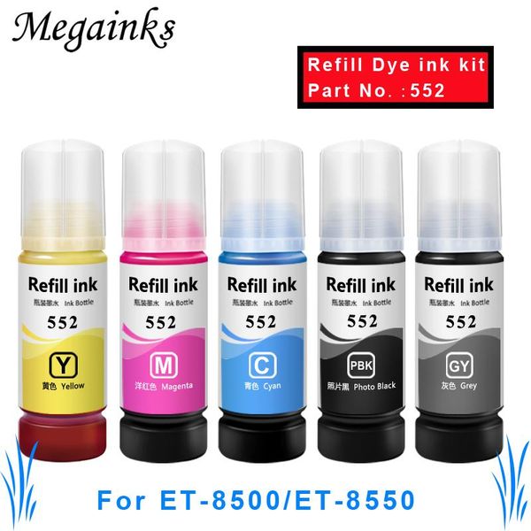 

ink refill kits 552 dye kit for et-8500 et-8550 printer t552