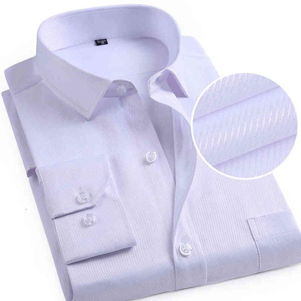 

shan bao white pink stripes solid business shirt autumn men's clothes, White;black