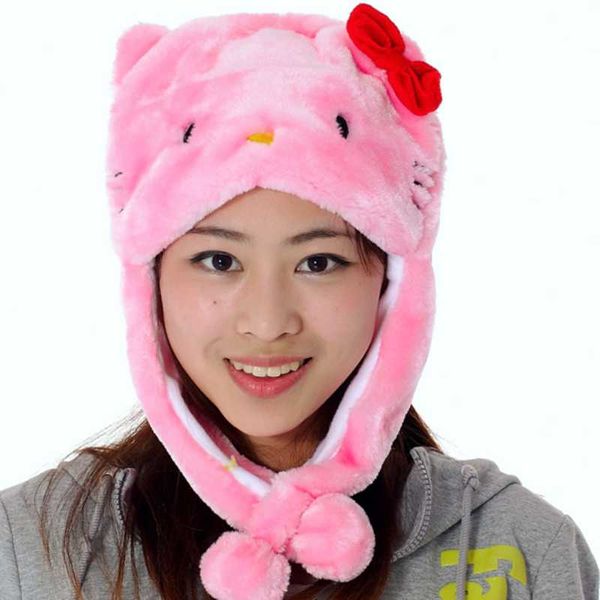 

beanies kid's hat kt plush animal show cap