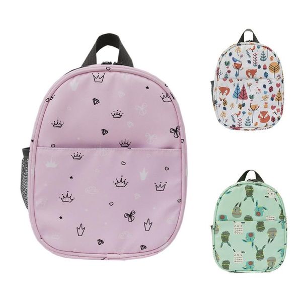 

children school bags cute waterproof printing kids backpack boys and girls small book bag 2021 storage