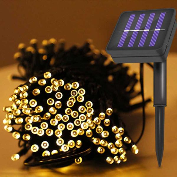

solar lamps smart charging led outdoor waterproof holiday garden tree lawn christmas year's day celebration decorative lights