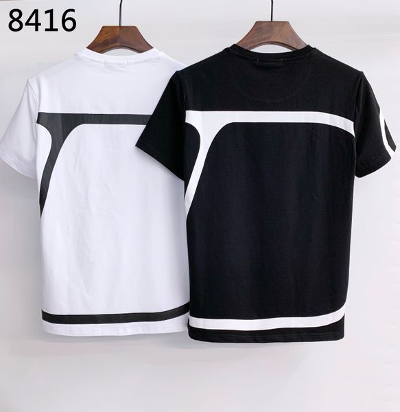 

new men's t-shirtdsq phantom turtle men's t-shirts new mens designer t shirt paris fashion tshirts summer t-shirt male 100% cotton, White