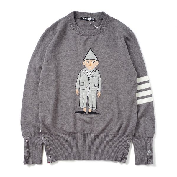 

sweaters fashion knit 20 spring and autumn winter wear cashmere sweater cotton loose br couple's student shirt versatile men's wom, White;black